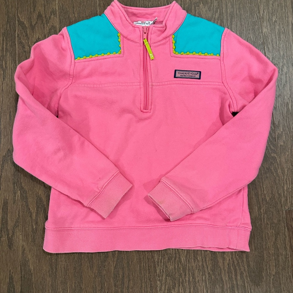 Girls Vineyard Vine Pullover